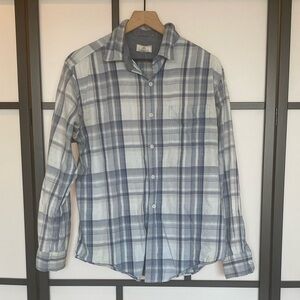 Dockers Button Down plaid work shirt.